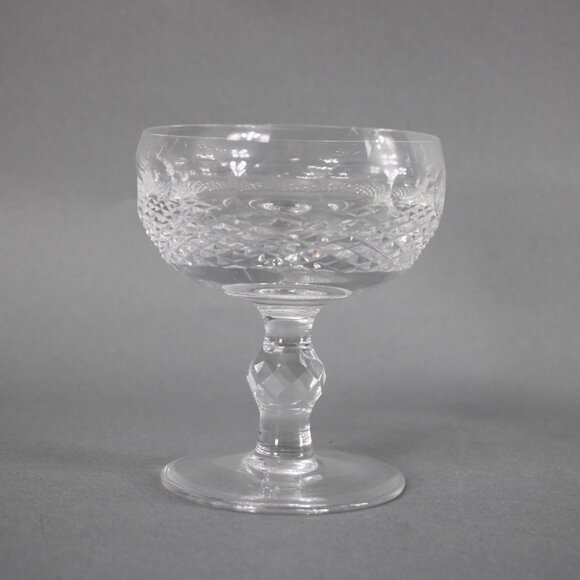 Waterford Champagne Sherbet Colleen Clear Crystal Short Stem 4.3" Glass - Picture 2 of 12